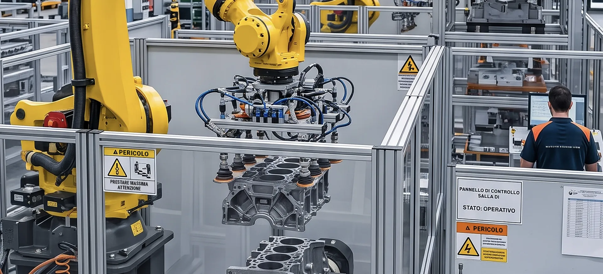 Impianto manifattura industriale Elipsis